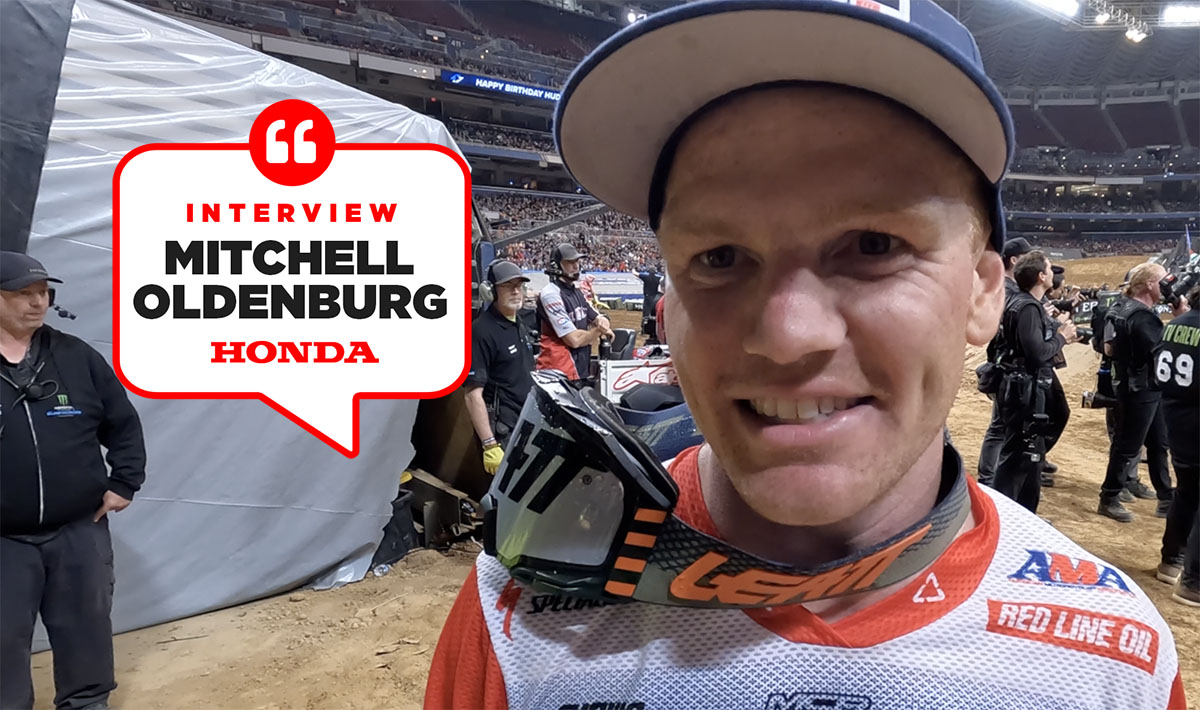 Mitchell Oldenburg : « obnubilé par le podium »