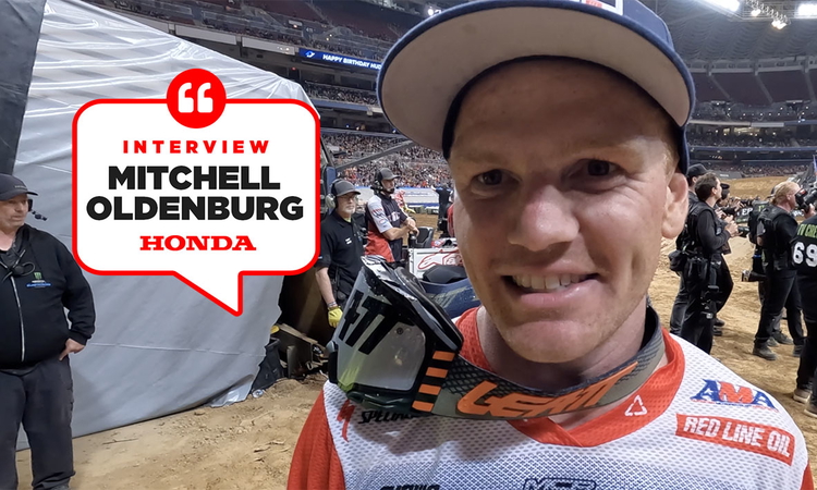 Mitchell Oldenburg : « obnubilé par le podium »