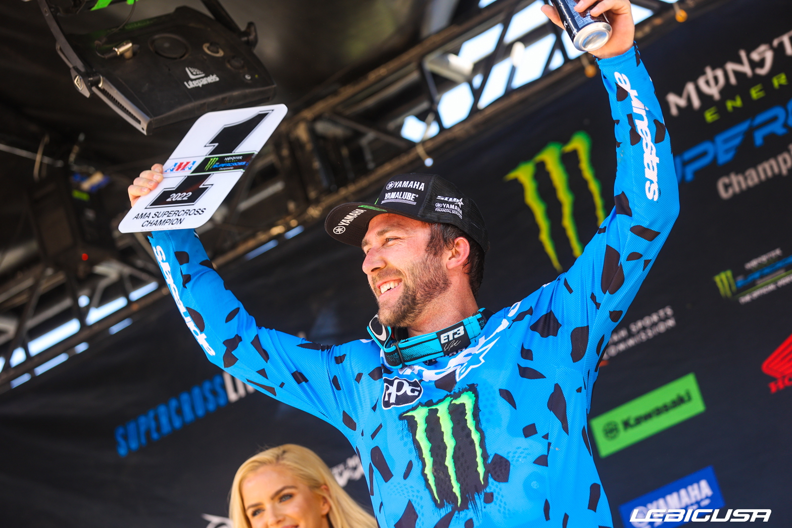 Eli Tomac est Champion SX US 450 (2022)