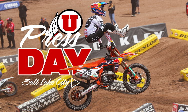 Vidéo : « Press Day » SX Salt Lake City