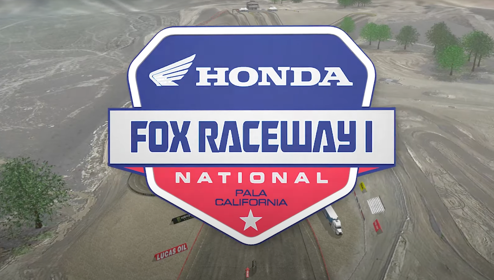 La piste virtuelle du MX de Fox Raceway