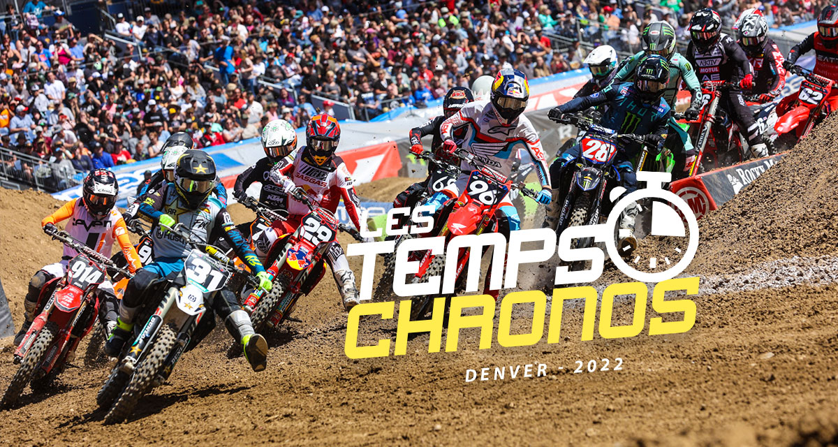 Les temps chronos du SX de Denver