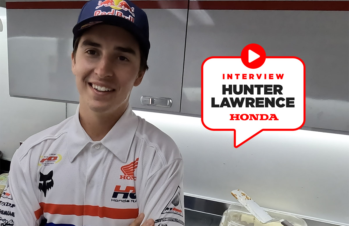 Hunter Lawrence : « la piste était merdique »
