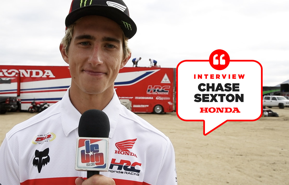 Chase Sexton : « c'était une journée parfaite »