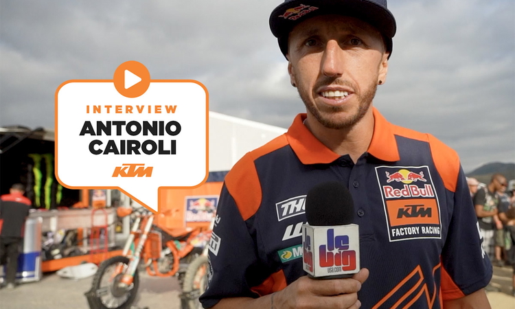 Antonio Cairoli : « j'ai du me calmer »
