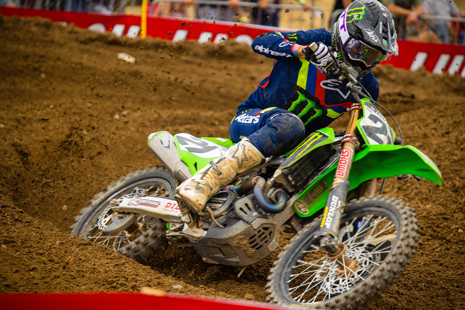 Les moments clés du MX 450 d'Hangtown
