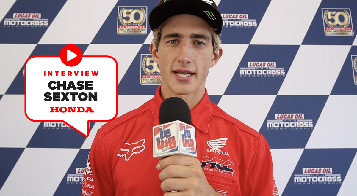 Chase Sexton : « arriver plus fort à RedBud »