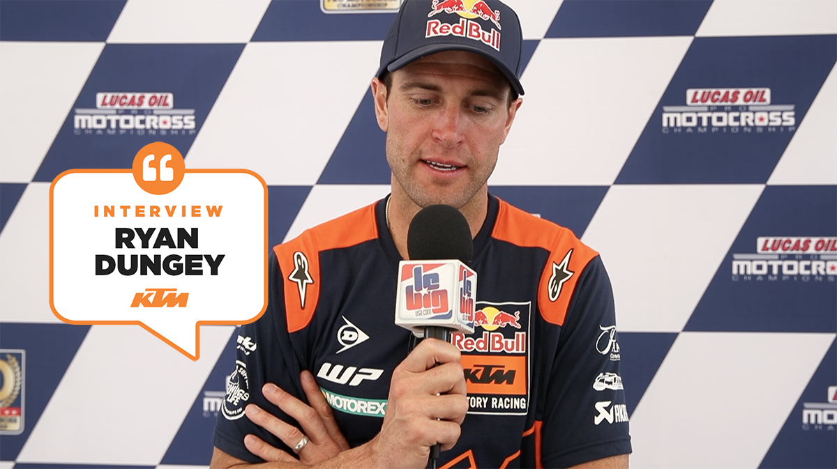Ryan Dungey : « j'ai puisé dans les réserves »