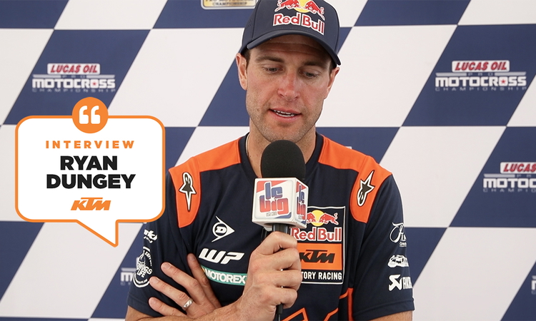 Ryan Dungey : « j'ai puisé dans les réserves »