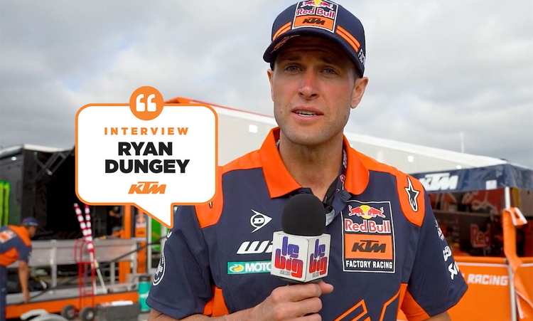 Ryan Dungey : « ça roule très vite »