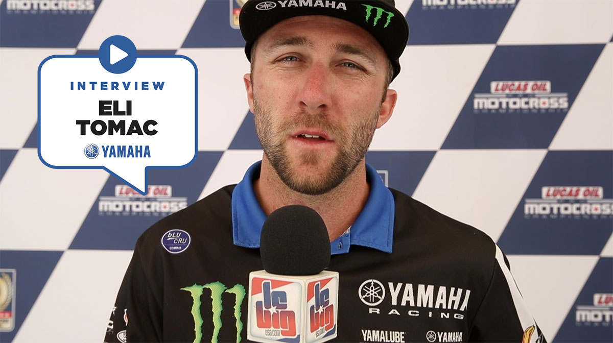 Eli Tomac : « je n'avais plus de frein »