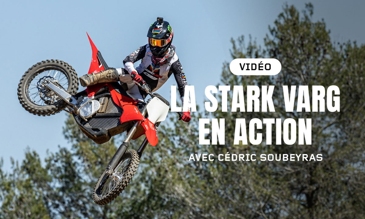 Soub' s'envole sur la Stark Varg