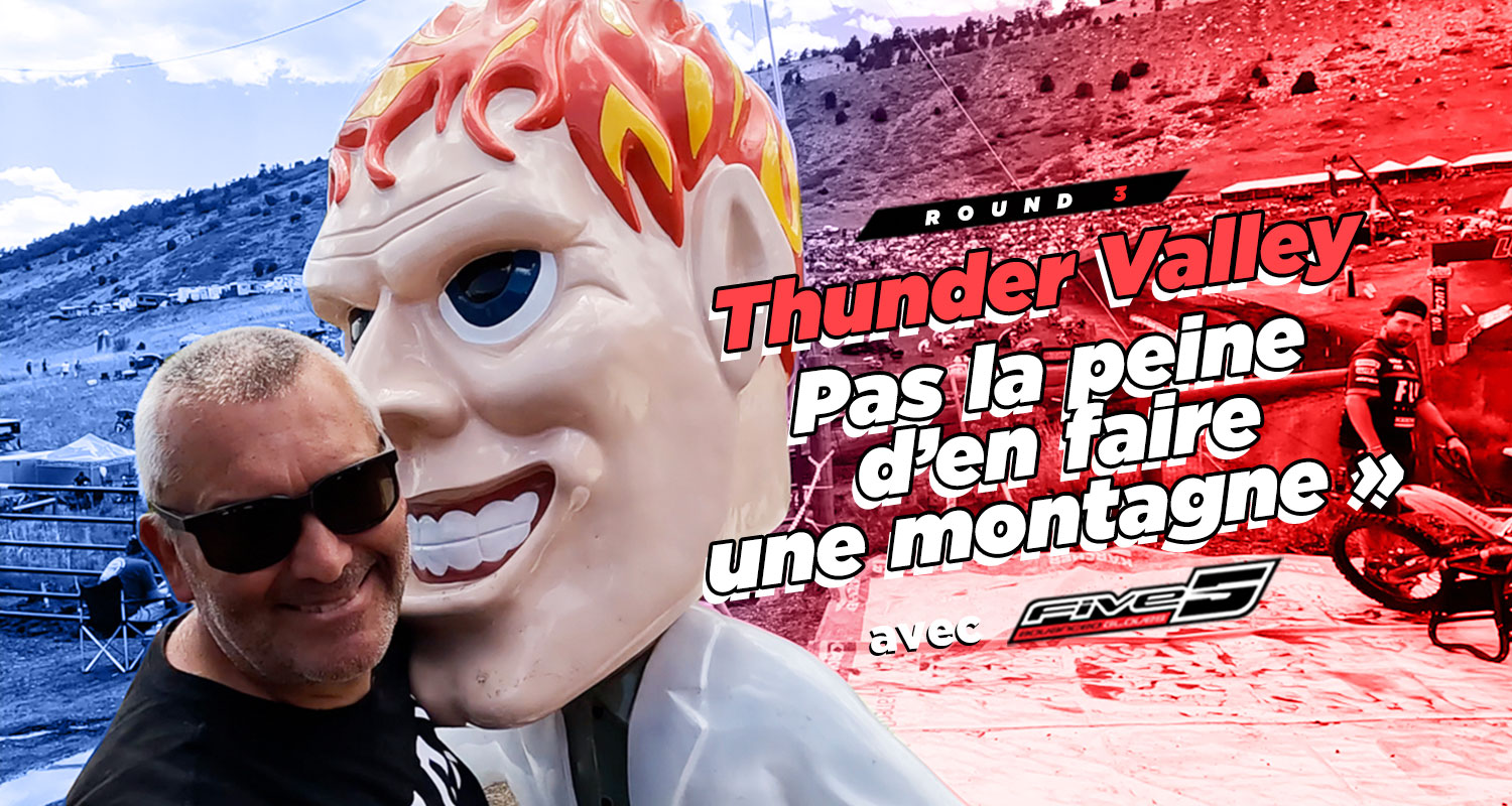 Vlog Thunder : « pas la peine d'en faire une montagne »