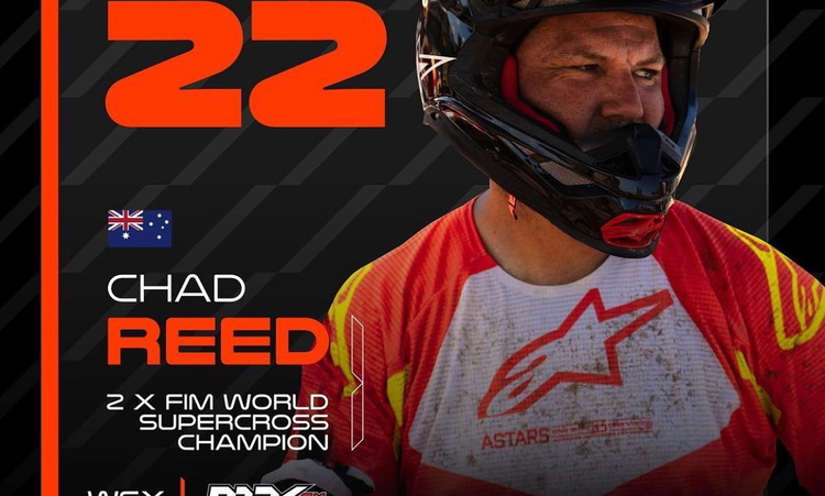 Chad Reed rejoint les rangs du World SX 2022
