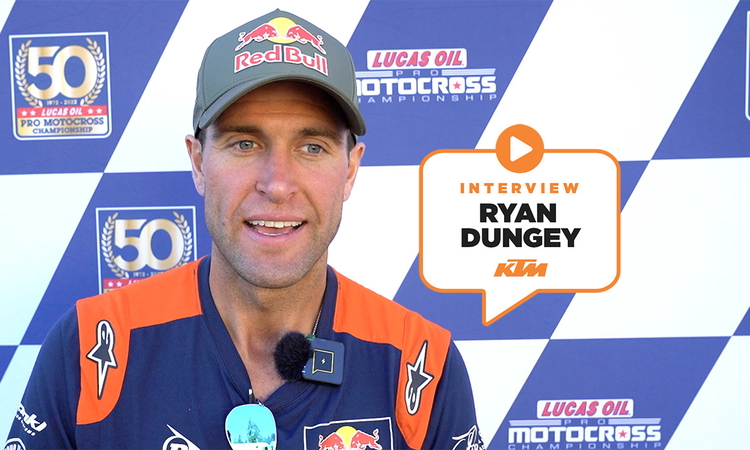 Ryan Dungey : « je ne peux pas être en colère »