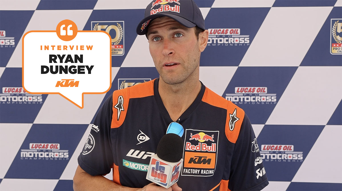 Ryan Dungey : « améliorer mon physique »