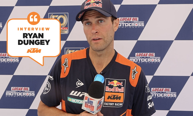 Ryan Dungey : « améliorer mon physique »