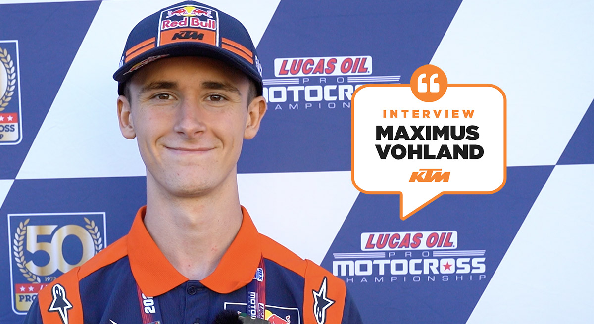 Max Vohland : « une bonne performance »