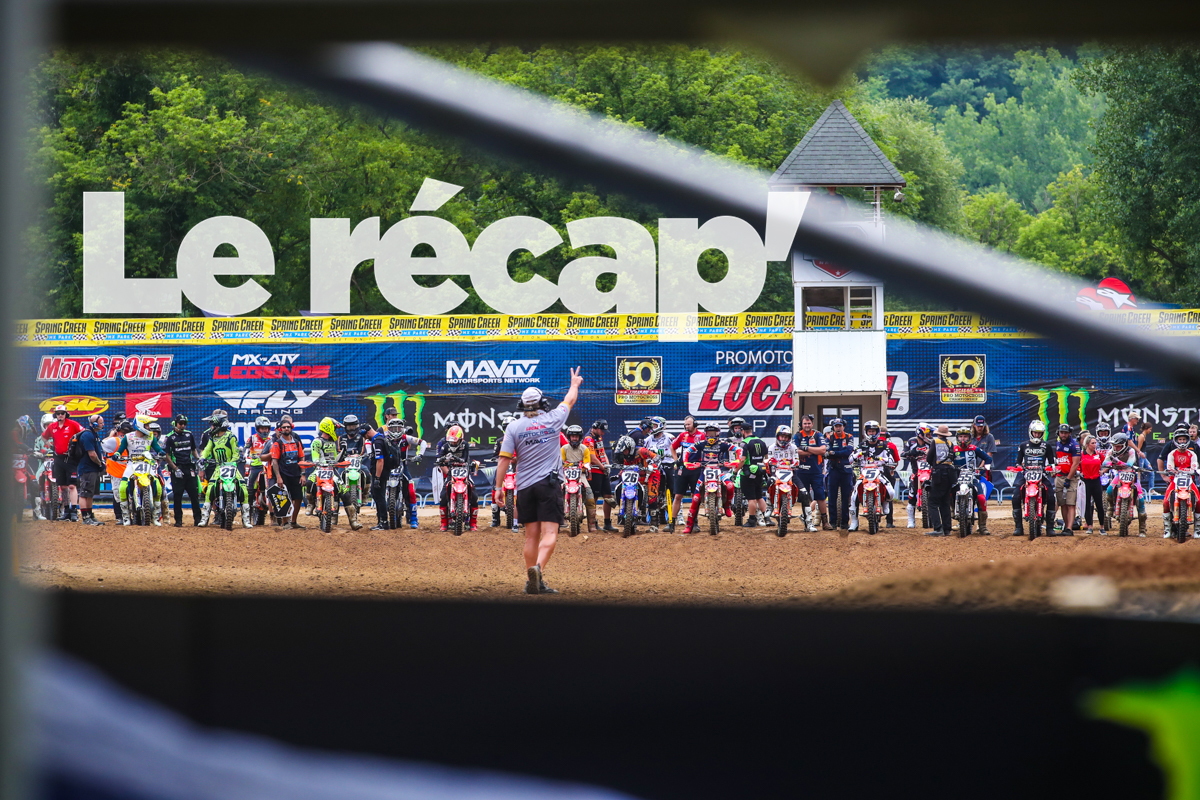 Le récap' avant le MX de Washougal