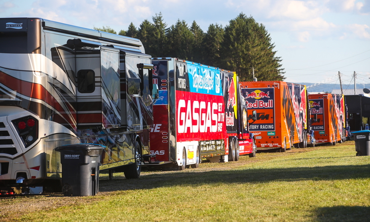 Jeudi avant la course d'Unadilla MX...