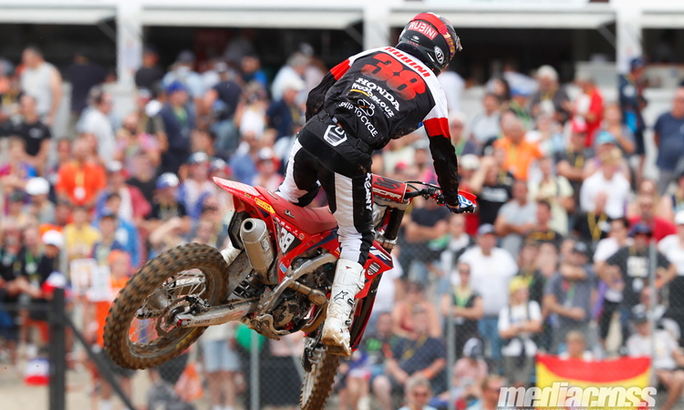 Stephen Rubini, 9ème MX2 à St Jean d'Angely
