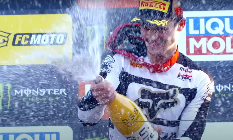 Gajser est Champion du Monde MXGP