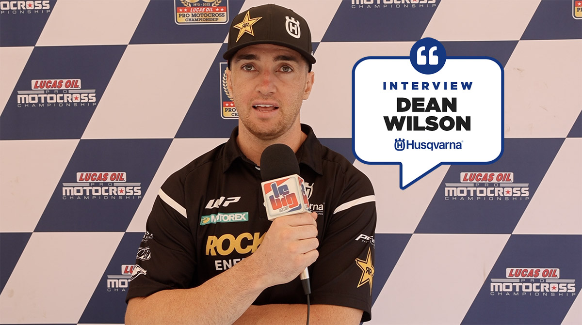Dean Wilson : « c'est bon d'être de retour »