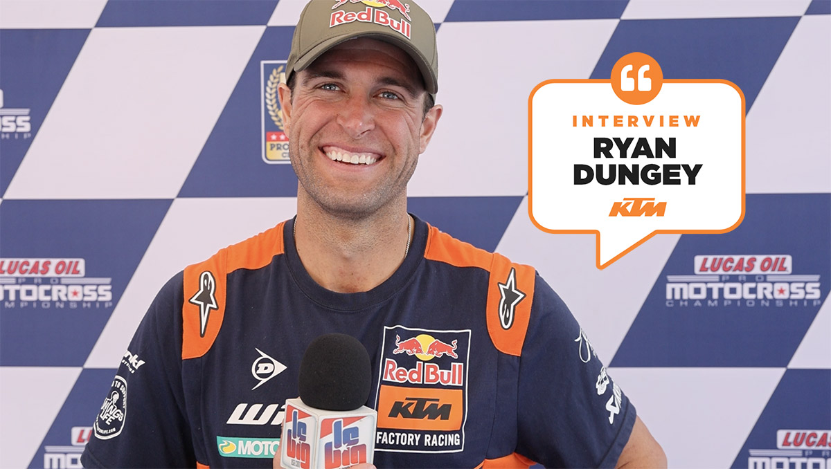 Ryan Dungey : « je loupe encore le podium »