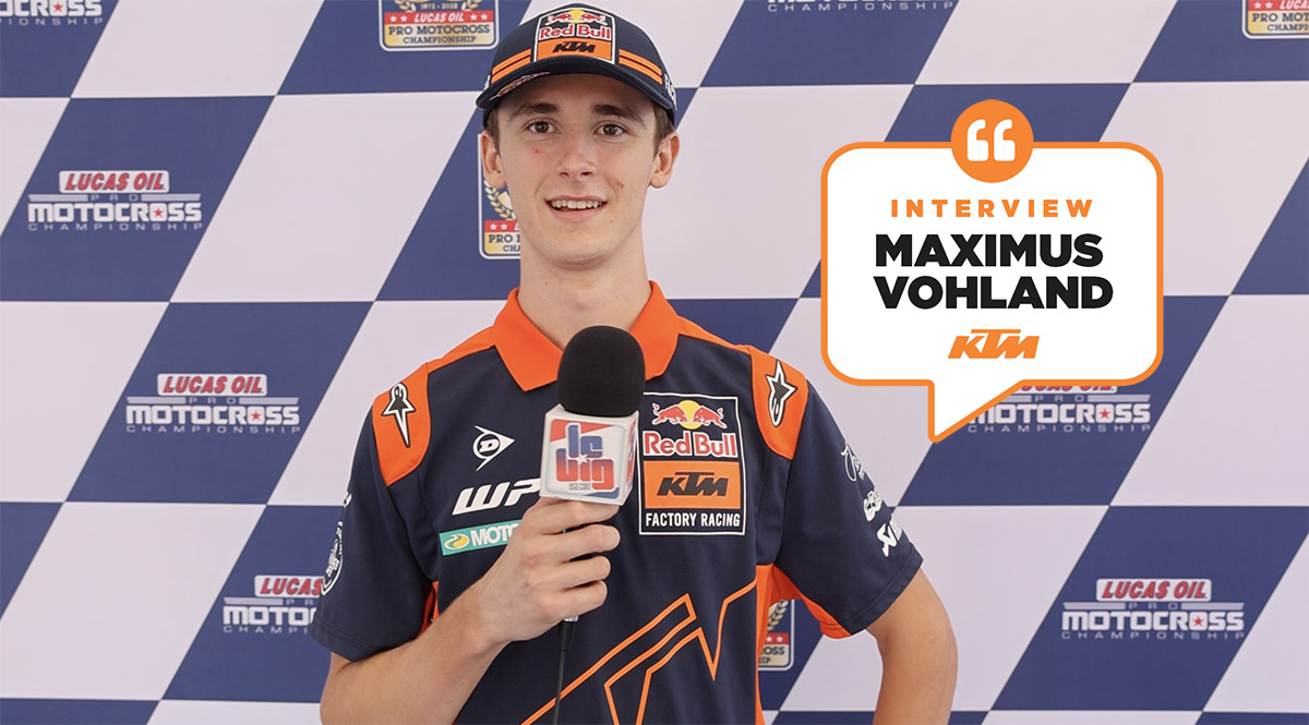 Max Vohland : « terminer sur un podium »