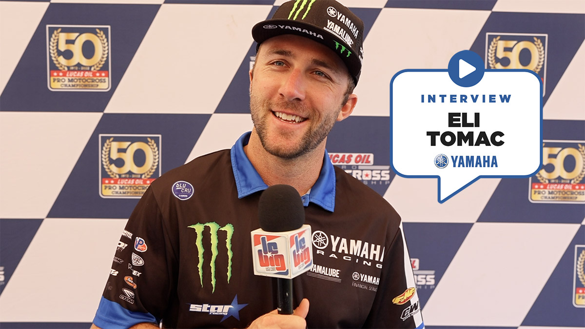 Eli Tomac : « c'est super frustrant »