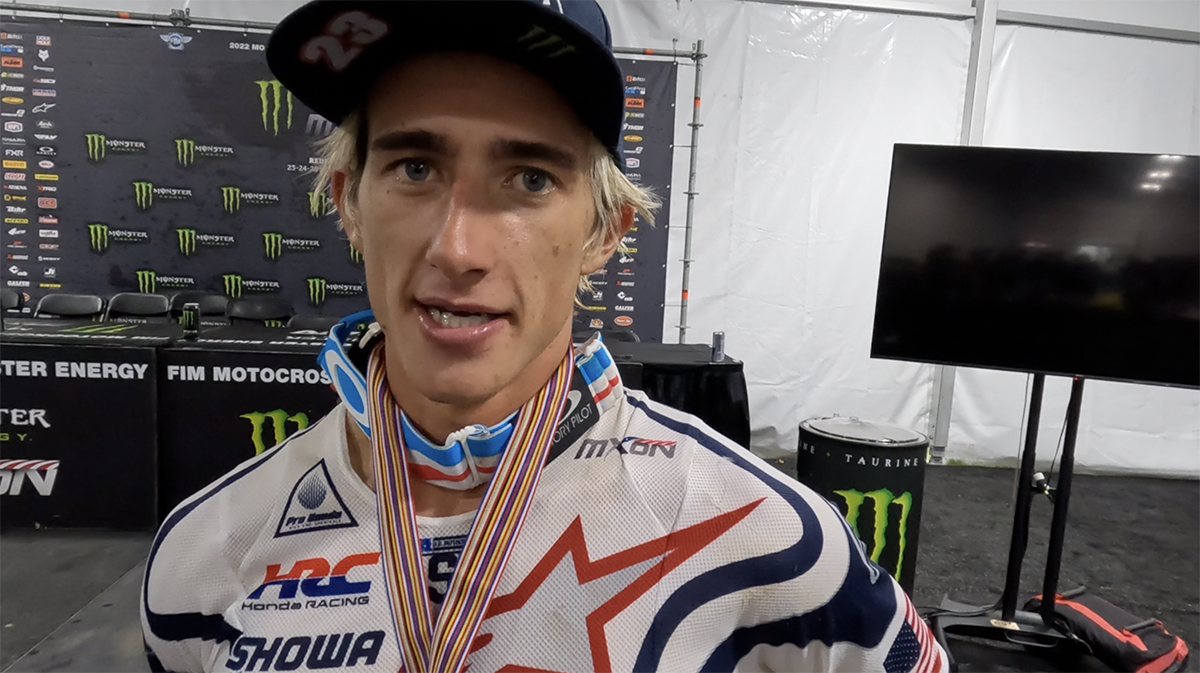 Chase Sexton : « je n'oublierai jamais ces moments »