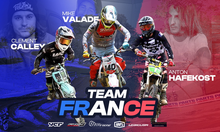 L'équipe de France de Pitbike des Nations