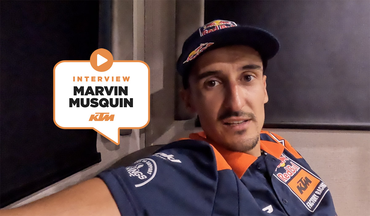 Marvin Musquin : « un bon entrainement »