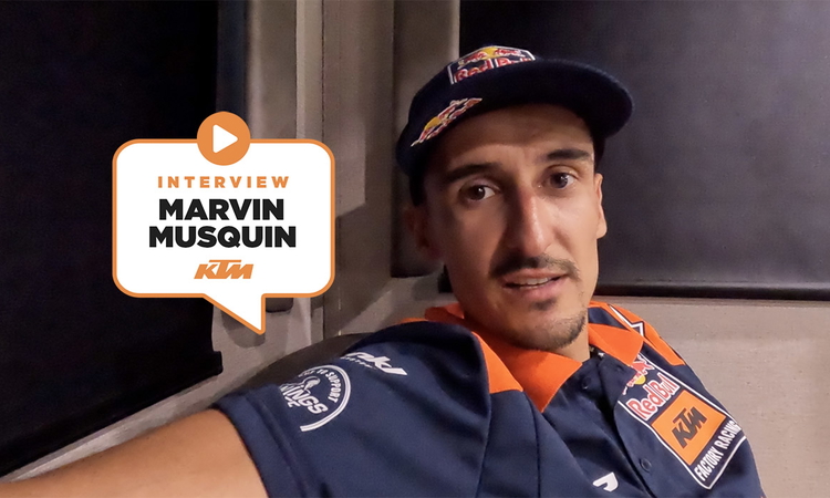 Marvin Musquin : « un bon entrainement »