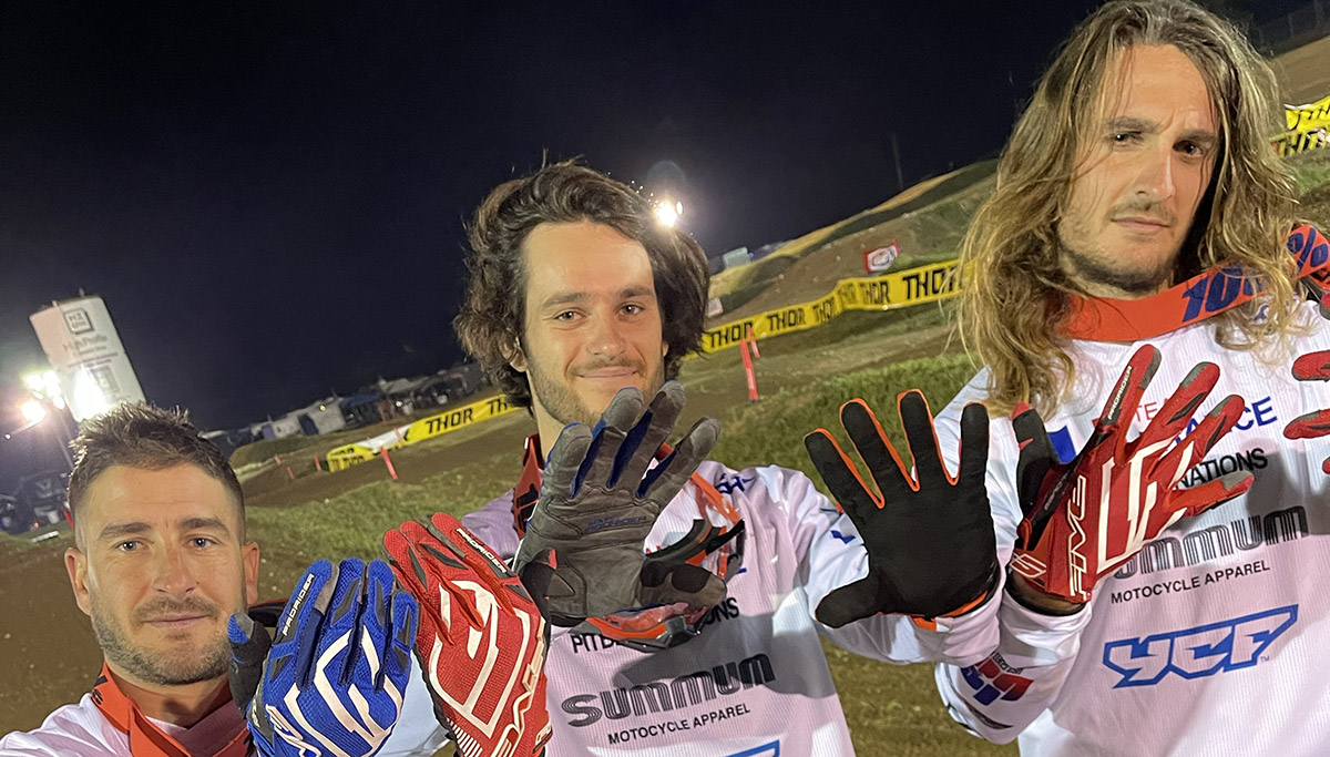 Les essais du PitBike des Nations (Equipe de France)