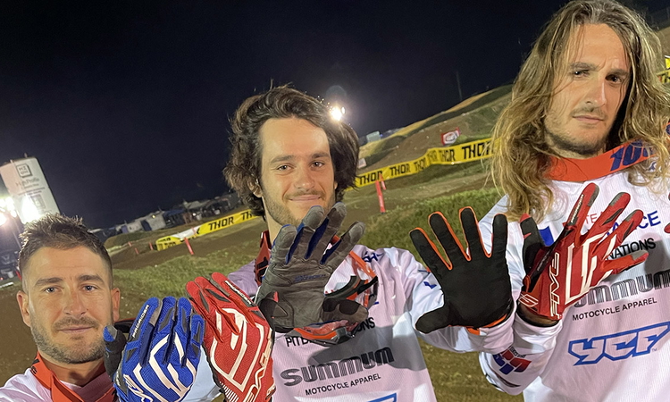 Les essais du PitBike des Nations (Equipe de France)