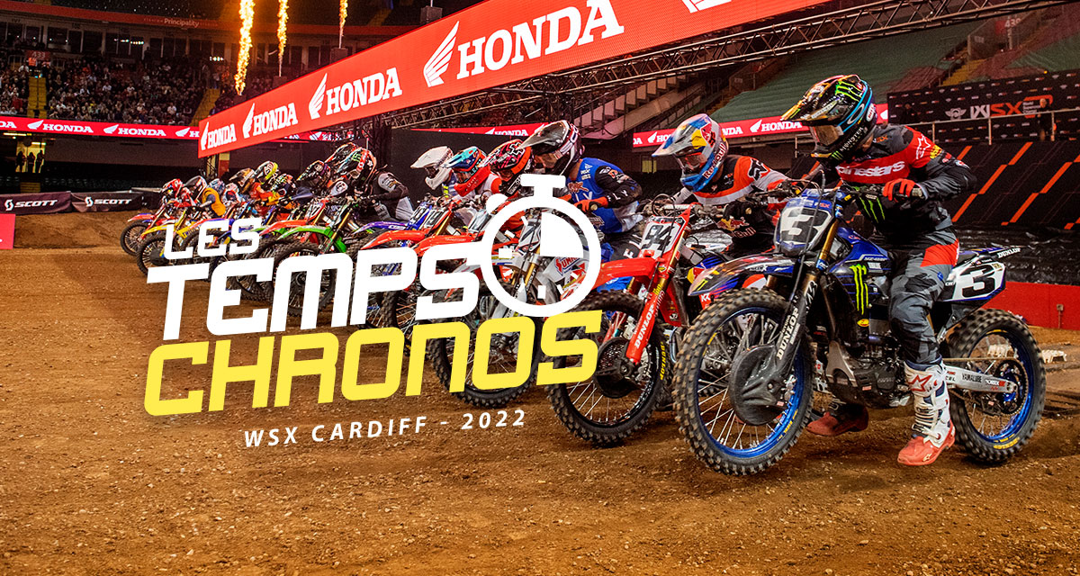 Les temps chronos du SX de Cardiff