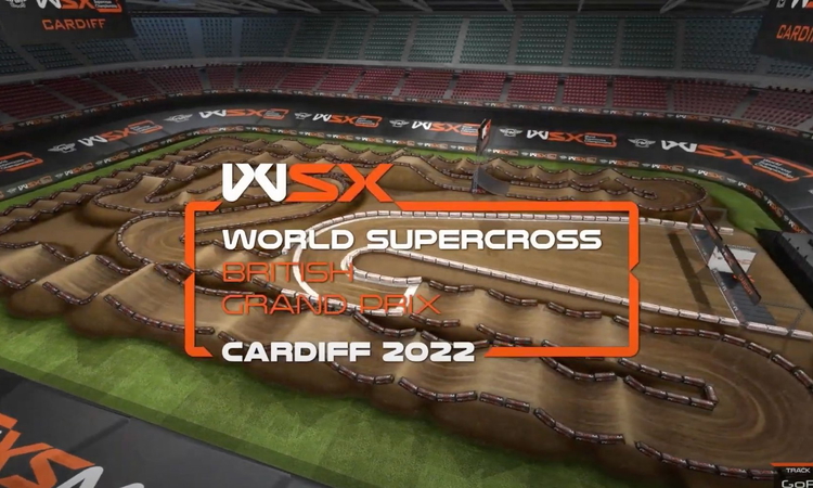 La piste virtuelle du WSX de Cardiff