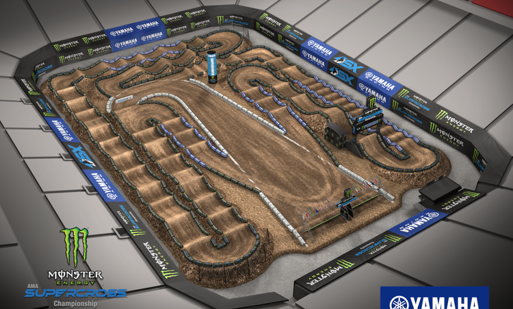 Les pistes du Supercross US 2023