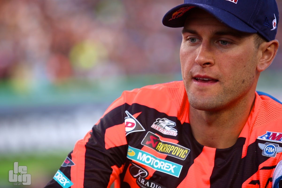 « C'est arrivé avec... » Ryan Dungey