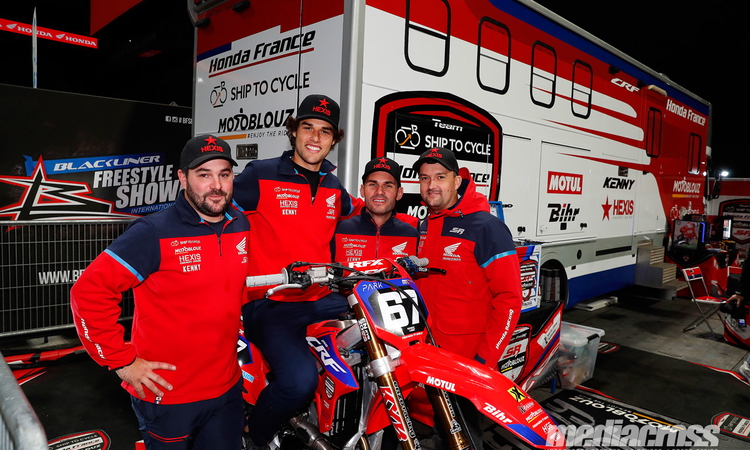 Des podiums de manche au SX de Paris