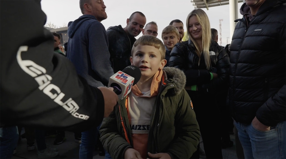 Le « micro-trottoir » du Supercross de Paris