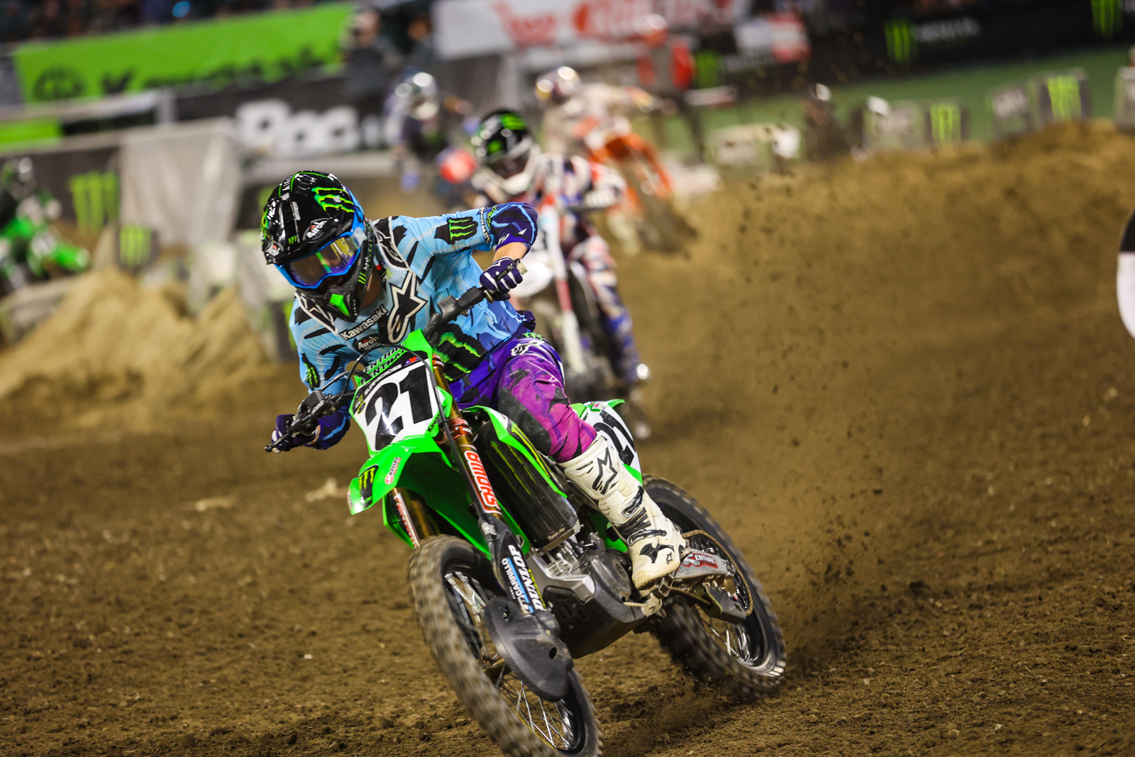 Moments clés du SX 450 d'Anaheim 2