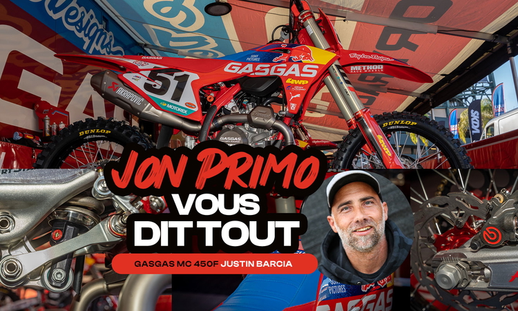 GasGas MC 450F Justin Barcia (par Jon Primo)