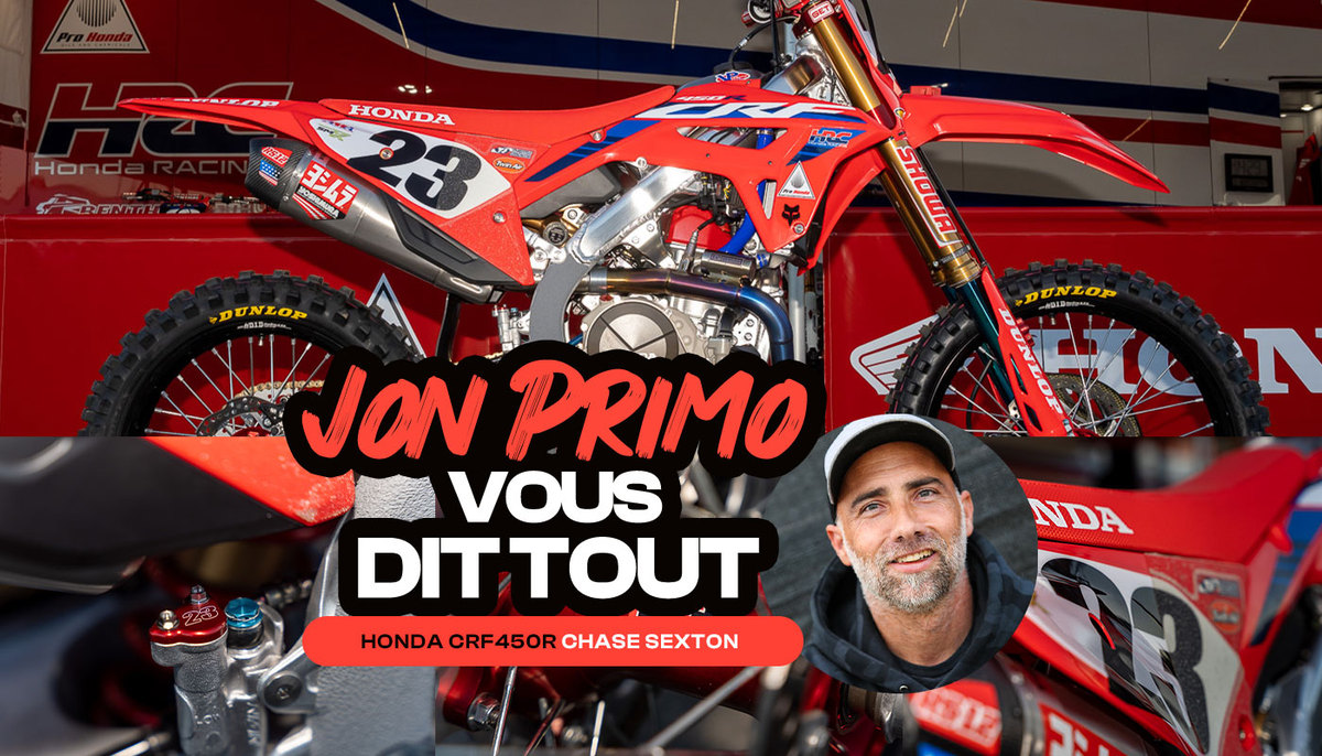 Honda CRF450R Chase Sexton (par Jon Primo)