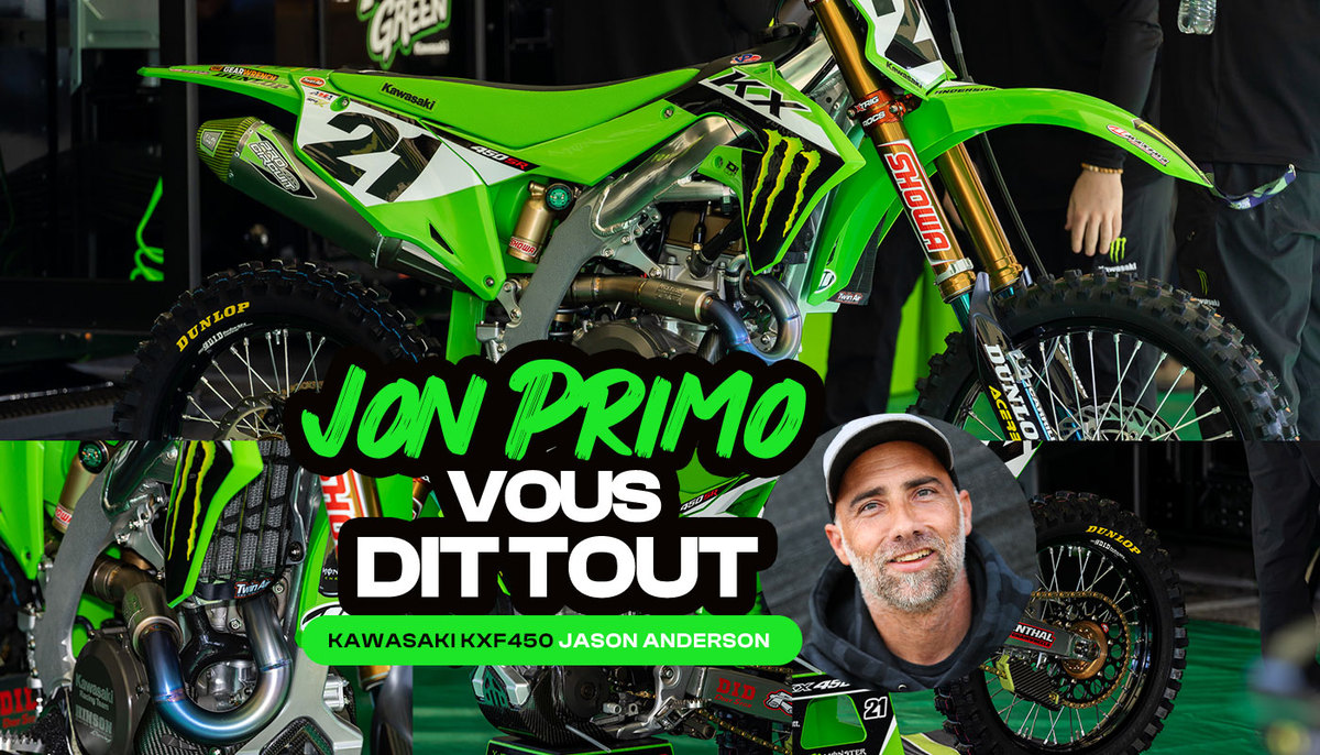 Kawasaki KX450 Jason Anderson (par Jon Primo)