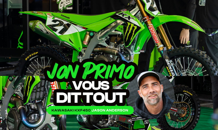 Kawasaki KX450 Jason Anderson (par Jon Primo)
