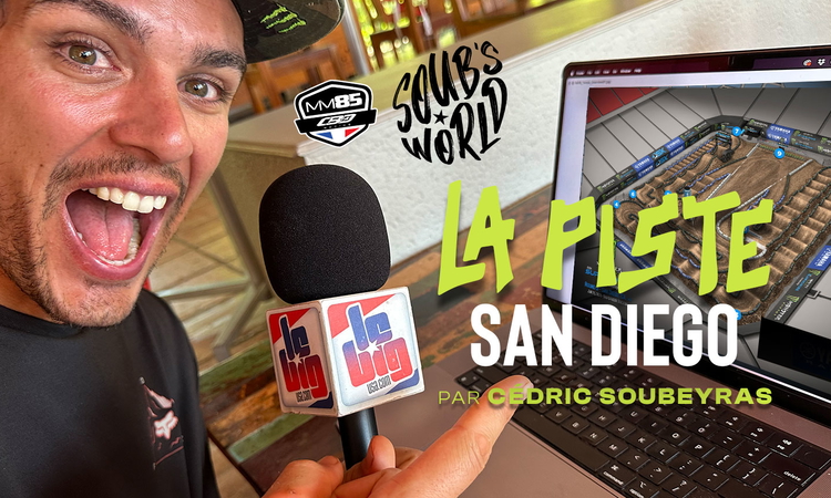 La piste du SX San Diego par Cédric Soubeyras