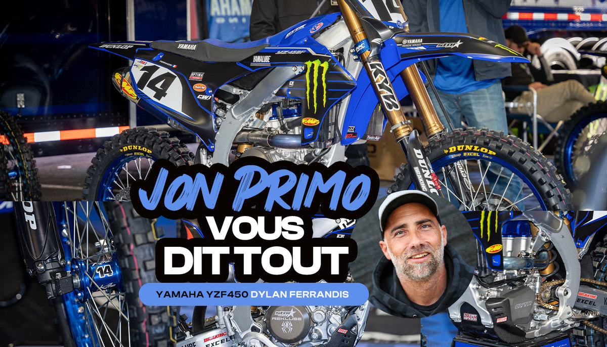 Yamaha YZF450 Dylan Ferrandis (par Jon Primo)
