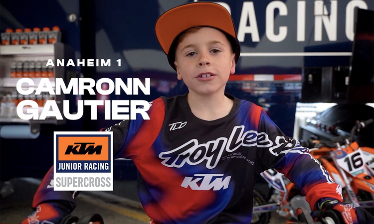 Le « KTM Jr Challenge » de Camronn Gautier